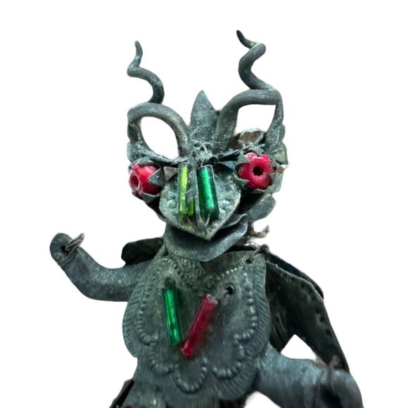 Japanese Warrior Metal Figurine Bead Embellishments Intricate Detailing - Picture 11 of 11